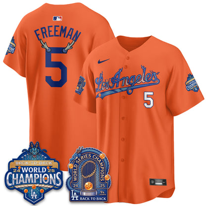 Los Angeles Dodgers x DB Night 2026 Vapor Jersey - Stitched