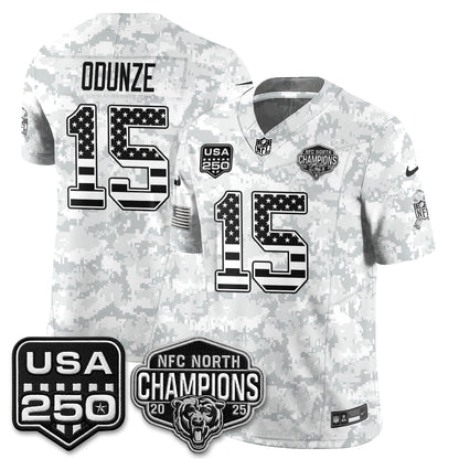 Chicago Bears 2026 Salute to Service Edition Vapor Jersey - Stitched (2)