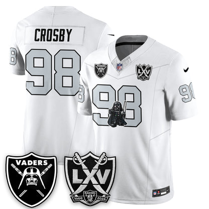 Las Vegas Raiders x Dark Lord Edition Vapor Jersey - Stitched