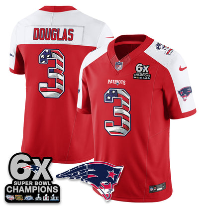 New England Patriots America Edition Vapor Jersey V2- Stitched