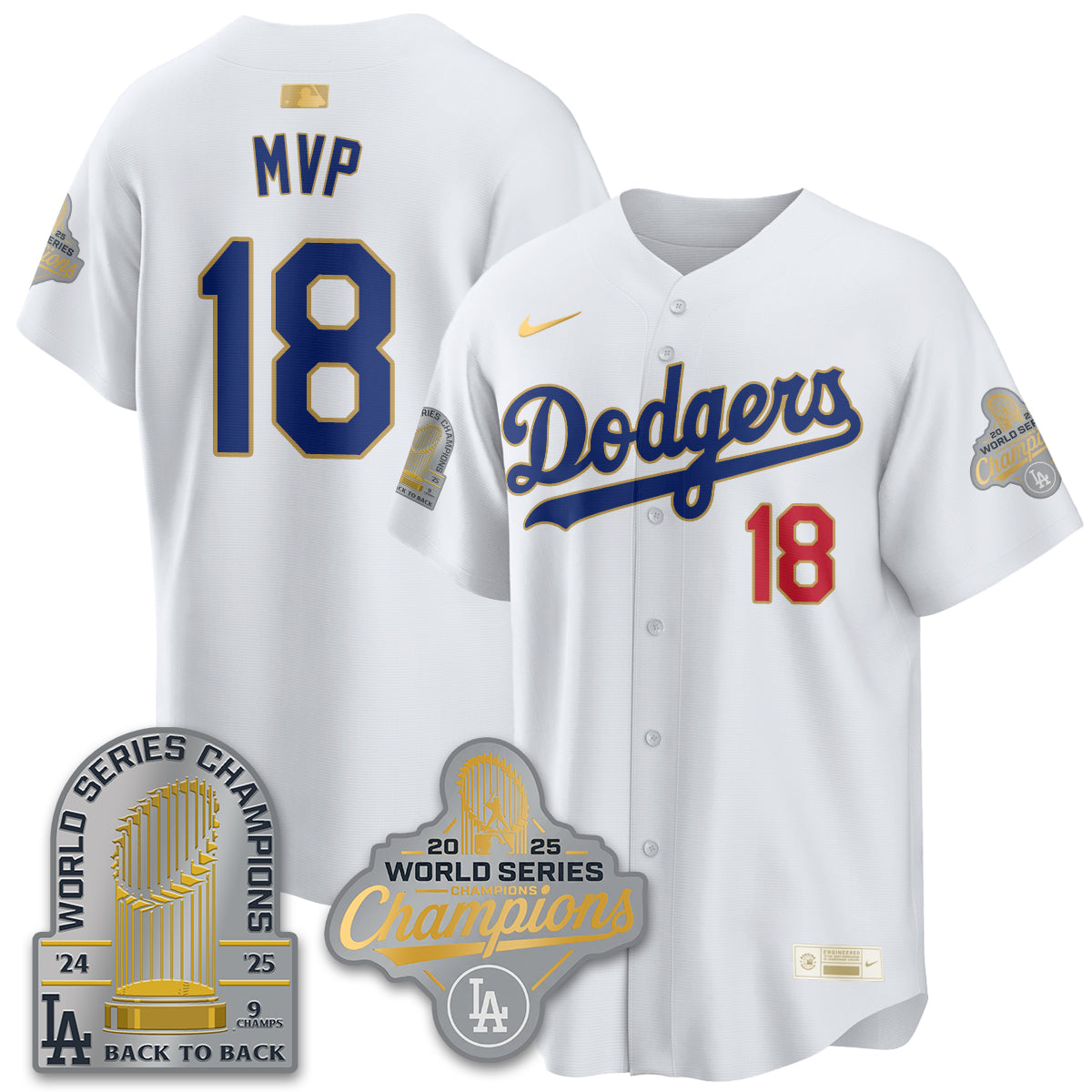 LAD Gold Collection Welcome No.29 Black Gold Jersey - Stitched