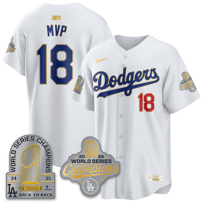 LAD Gold Collection Welcome No.29 Black Gold Jersey - Stitched