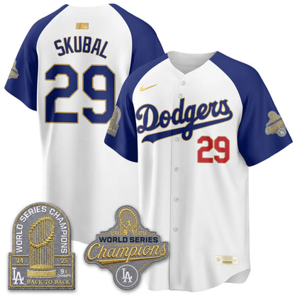 LAD Gold Collection Welcome No.29 Black Gold Jersey - Stitched