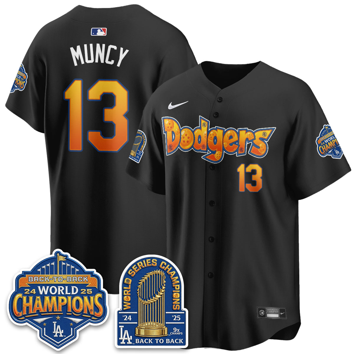 Los Angeles Dodgers x DB Night 2026 Vapor Jersey V2- Stitched