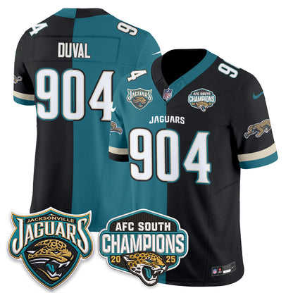 Jacksonville Jaguars Split Edition Vapor Jersey - Stitched