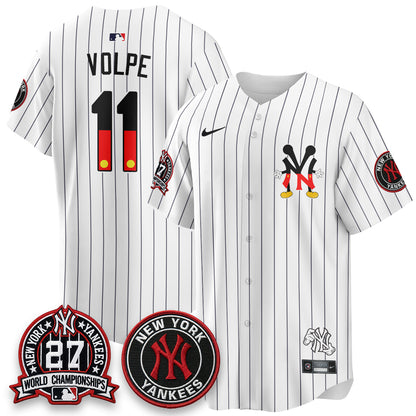 New York Yankees x Mouse Vapor Limited Jersey - Stitched