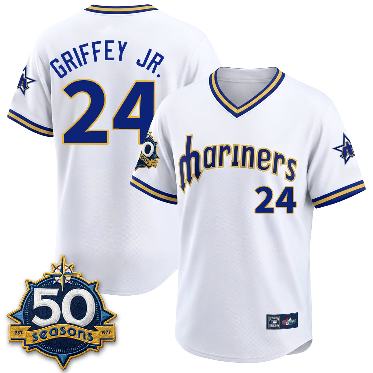 Seattle Mariners "Legacy Edition" Vapor Jersey - Stitched
