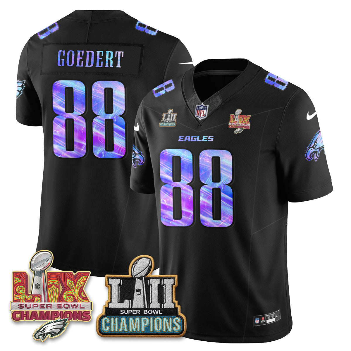 Philadelphia Eagles Fangear Edition Vapor Jersey - Stitched