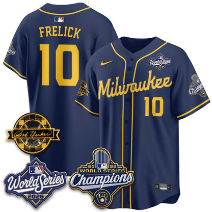 MIL 2026 WS Champions - Bob Patch Vapor Edition - Stitched-NQD (NAV9)
