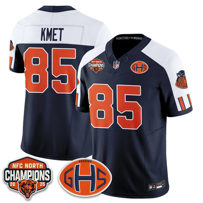 Chicago Bears 2026 Rivalries Split Edition Vapor Jersey - Stitched