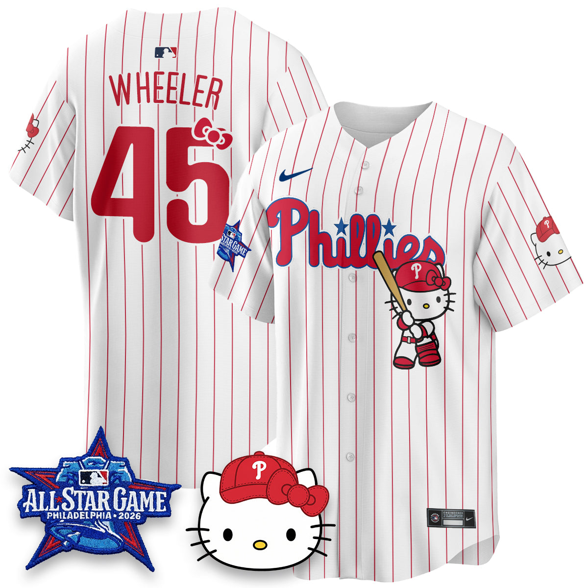 PHI x Meow Kitty Vapor Limited Blue Jersey- Stitched