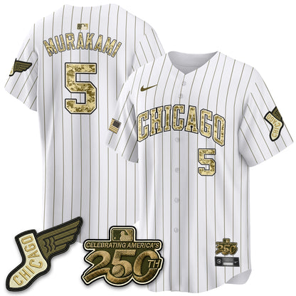 Chicago White Sox Armed Force Day 2026 Vapor Limited Jersey - Stitched