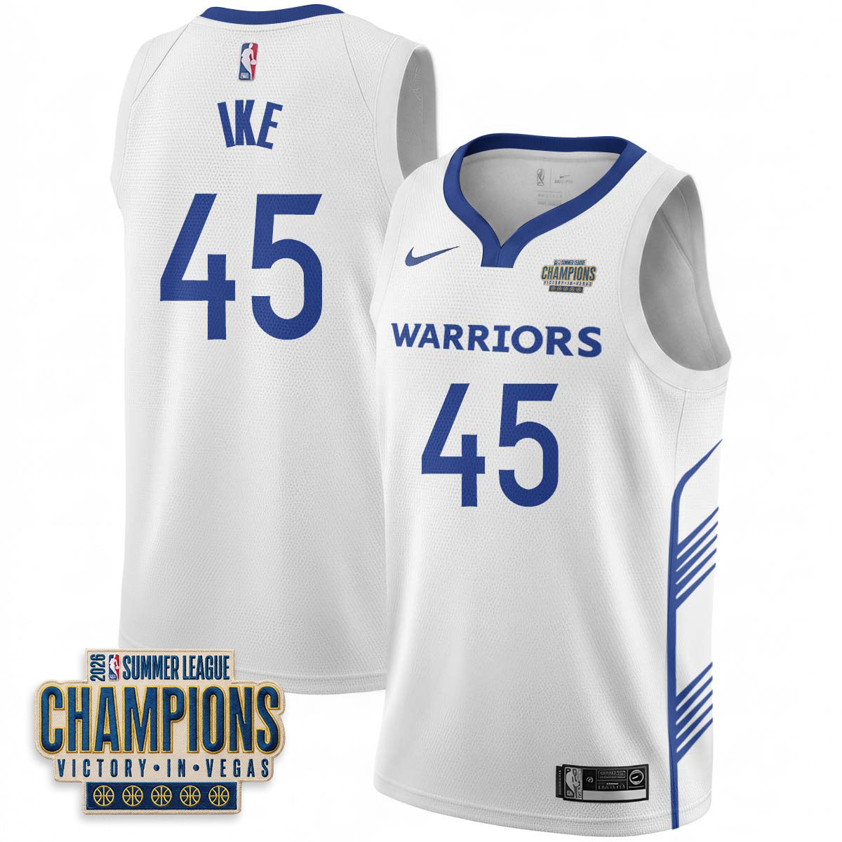 Golden State Warriors 2026 Summer League Vapor Jersey - Stitched