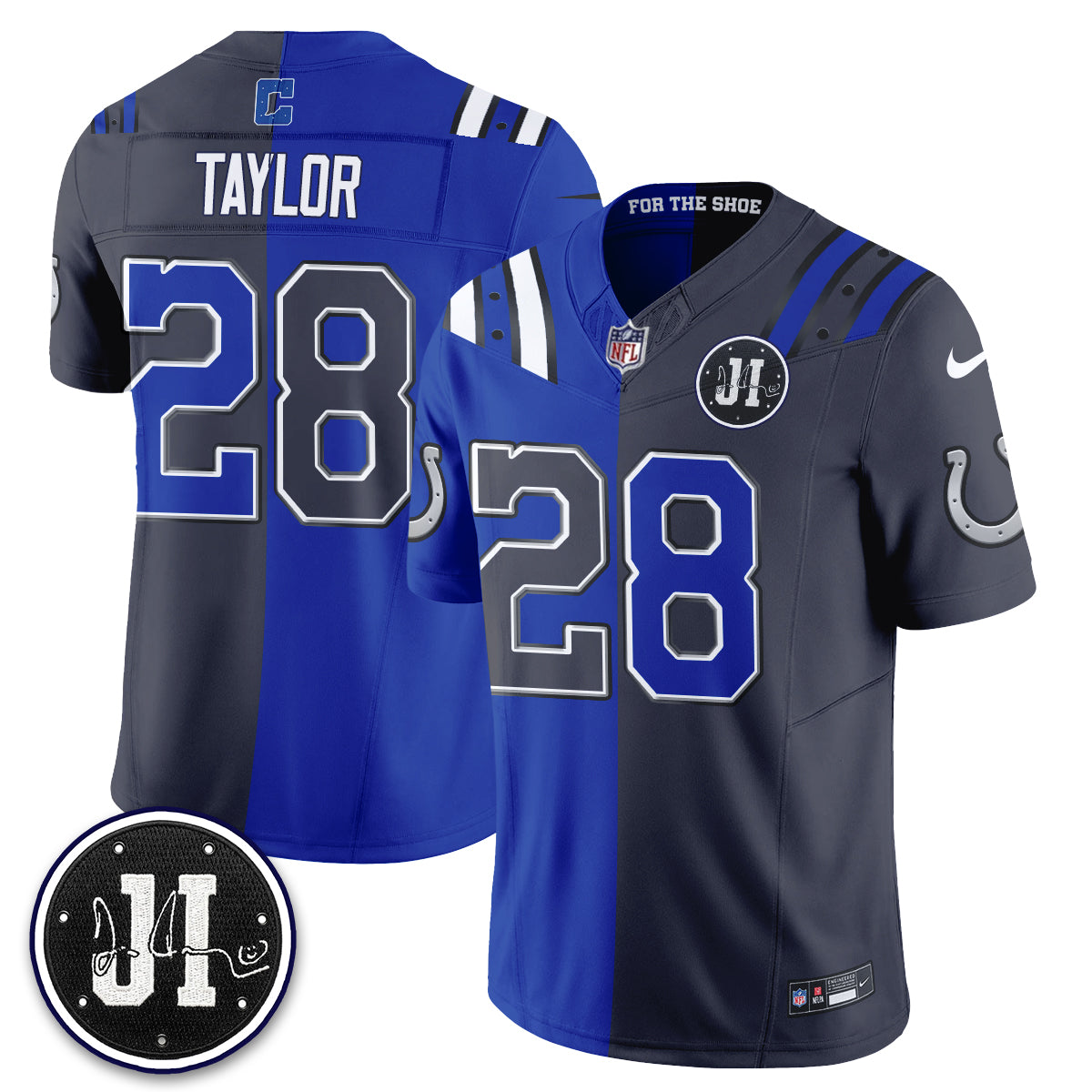Indianapolis Colts 2026 Rivalries Split Vapor Jersey - Stitched
