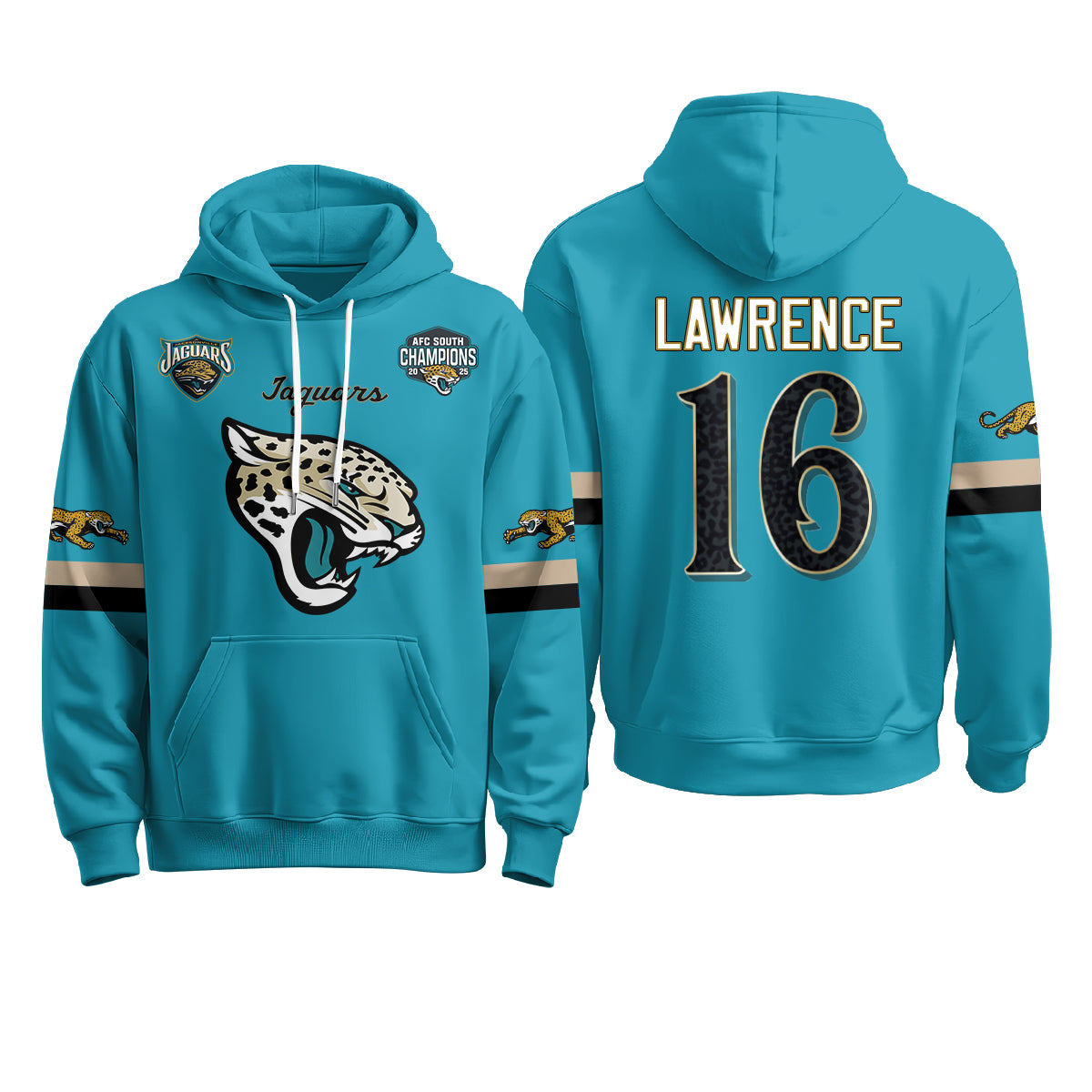 Jacksonville Jaguars 2026 Rivalries Fleece Hoodie - Printed