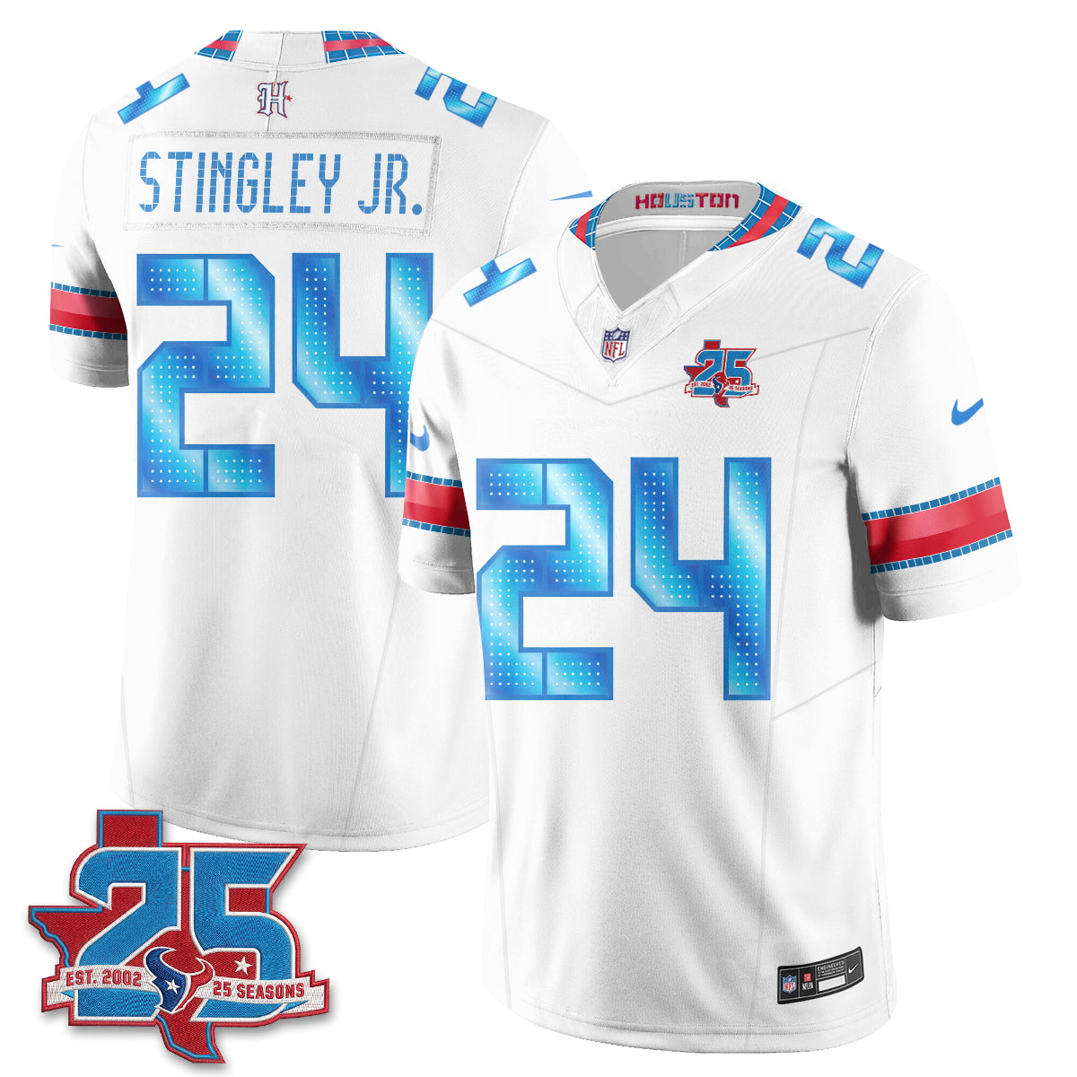 Houston Texans 2026 Rivalries Vapor Jersey - Stitched (7)