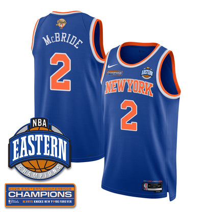 New York Knicks 2026 NBA Eastern Conference Champions City Jersey - Stitched