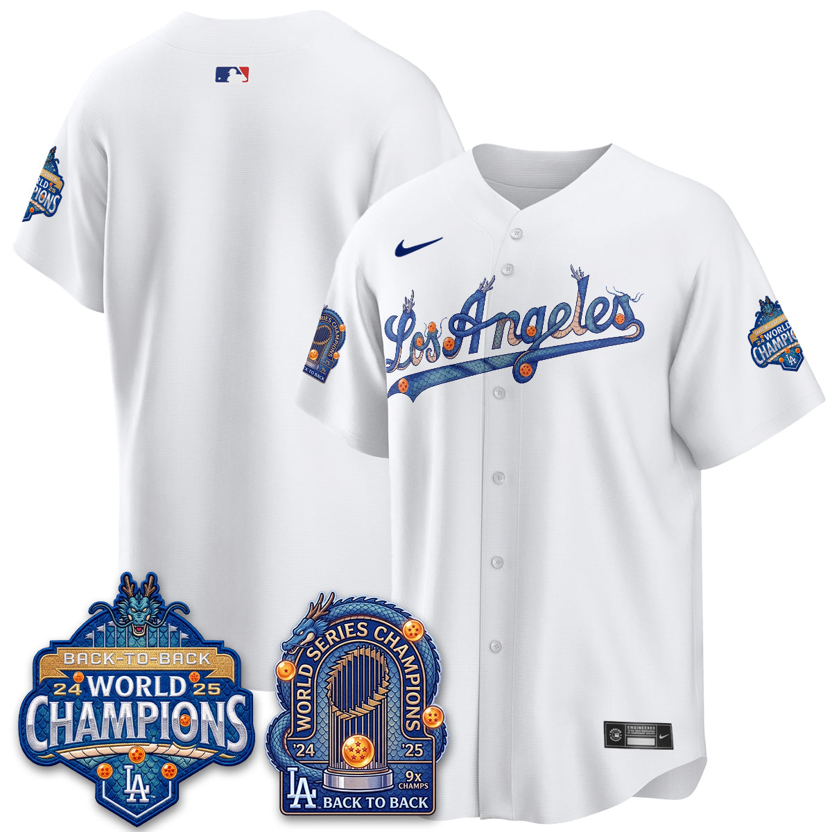 Los Angeles Dodgers x DB Night 2026 Vapor Jersey - Stitched