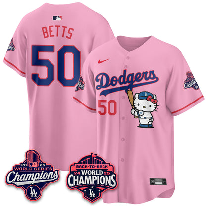 LAD x Meow KT Night 2026 Pink Edition Jersey - Stitched