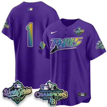 Tampa Bay Rays 2026 AL Champions Limited Vapor Jersey - Stitched-NQD