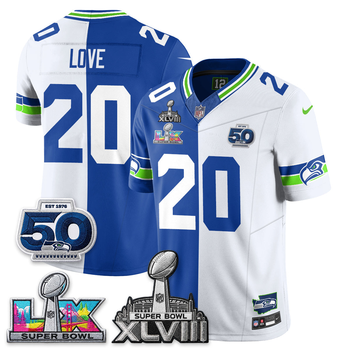 SEA SB LX Champs Split Edition Vapor Jersey - Stitch-NQD