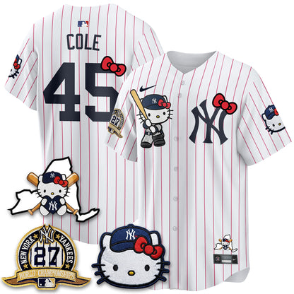 New York Yankees Meow KT 2026 Vapor Limited Jersey - All Stitched