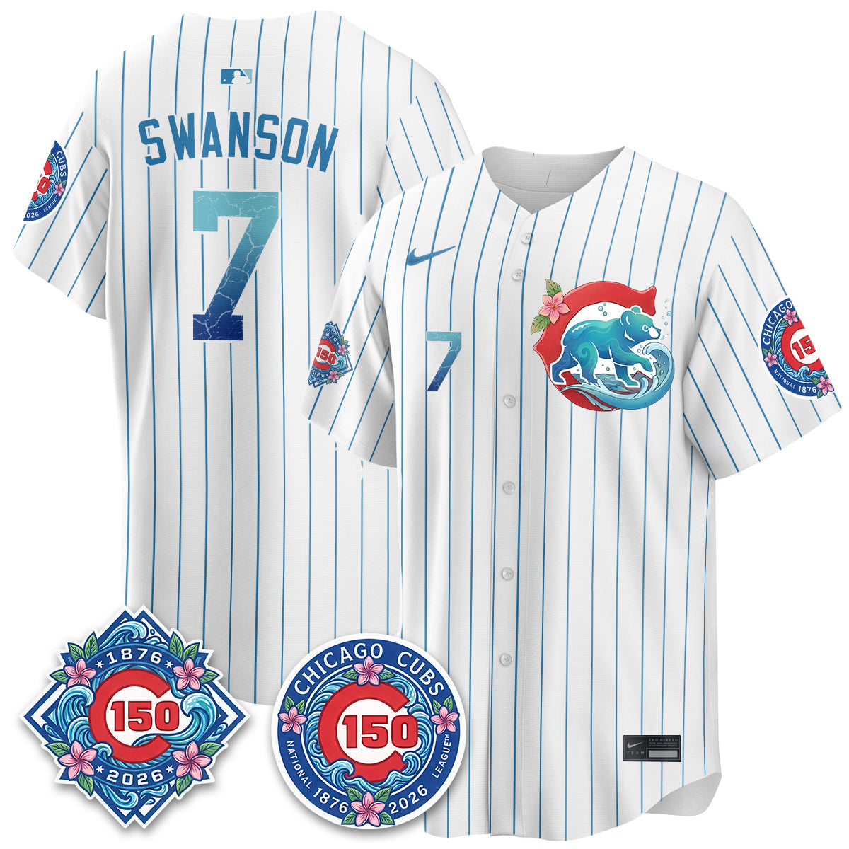 Chicago Cubs 2026 Aloha Spirit Vapor Limited Jersey - Stitched
