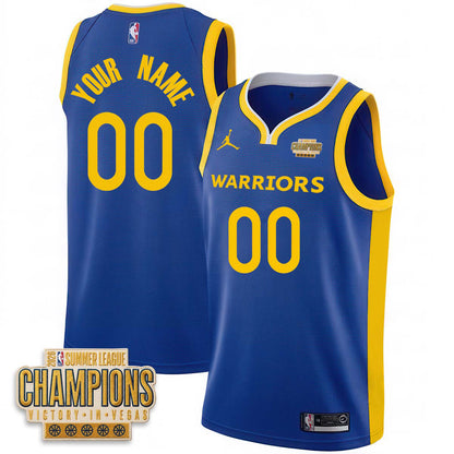 Golden State Warriors 2026 Summer League Vapor Custom Jersey - Stitched