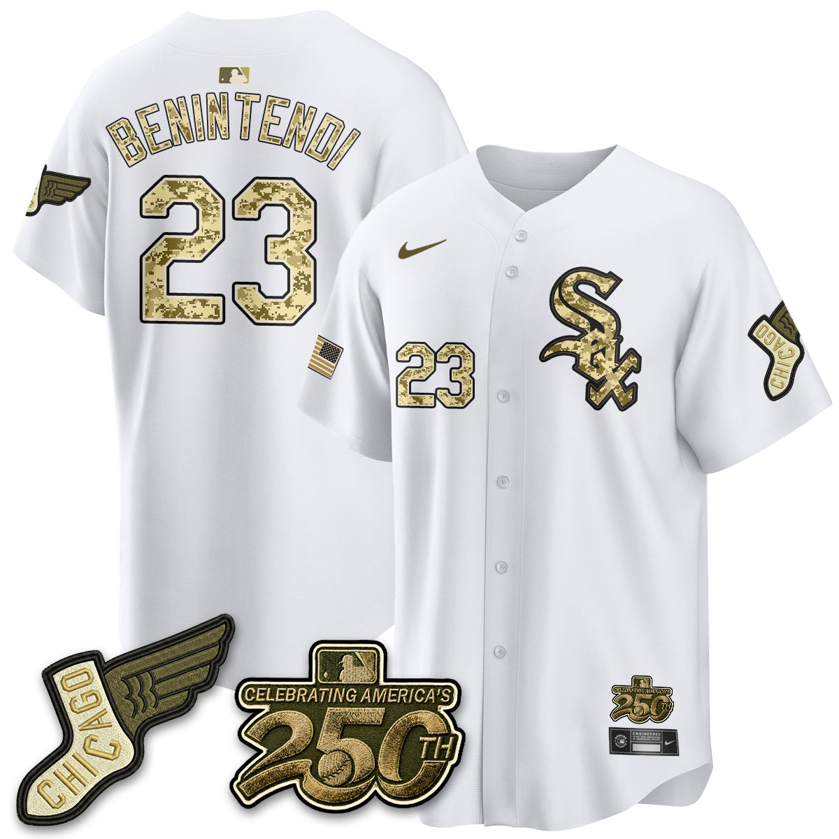 Chicago White Sox Armed Force Day 2026 Vapor Limited Jersey - Stitched