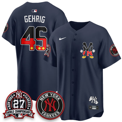 New York Yankees x Mouse Vapor Limited Jersey - Stitched