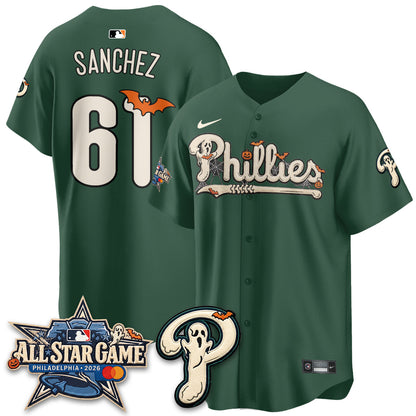Philadelphia Phillies Halloween 2026 Vapor Limited Jersey - Stitched