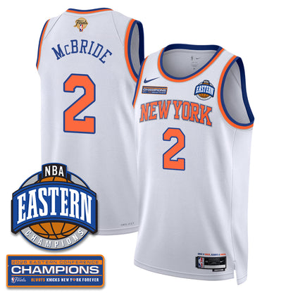 New York Knicks 2026 NBA Eastern Conference Champions City Jersey - Stitched
