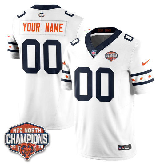 Chicago Bears Fangear Edition Vapor Custom Jersey - Stitched