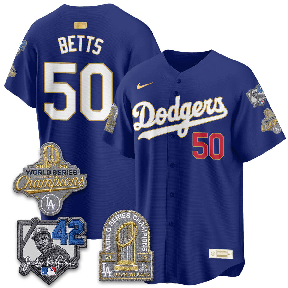 LAD 2026 Jackie Robinson New Era Vapor Limited Jersey - Stitched