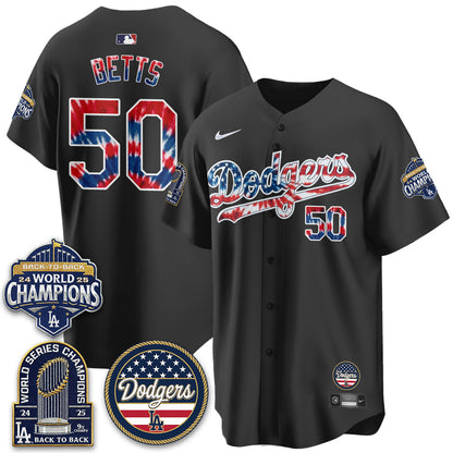Los Angeles Dodgers Americana 2026 Vapor Limited Jersey - Stitched