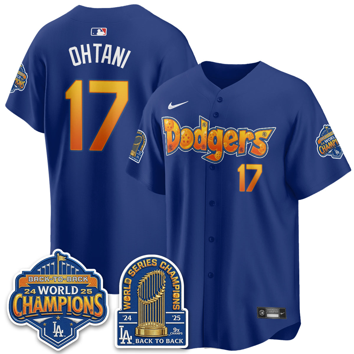 Los Angeles Dodgers x DB Night 2026 Vapor Jersey V2- Stitched