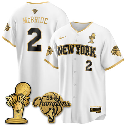 New York Knicks 2026 NBA Champions Vapor Jersey - Stitched