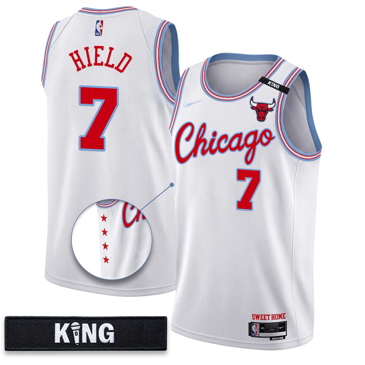 Chicago Bulls 10 Years Anniversary Vapor Jersey - Stitched
