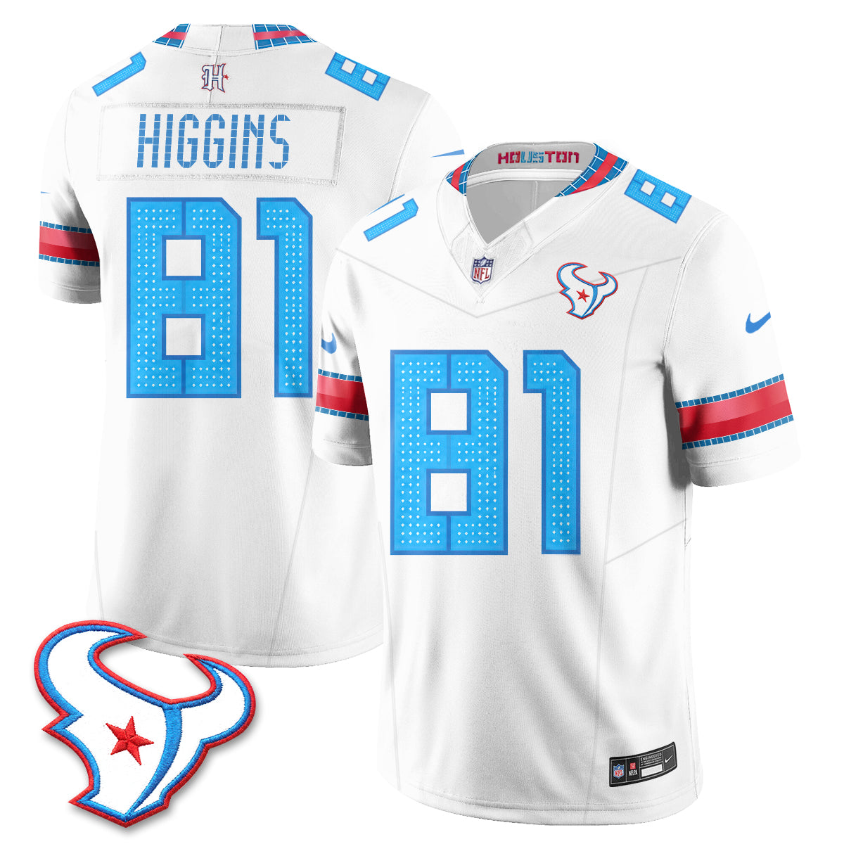 Houston Texans 2026 Rivalries Vapor Jersey - Stitched (7)