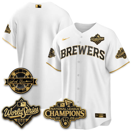 MIL 2026 NL Champions - Uecker Patch Vapor Jersey - Stitched -NQD (TT)