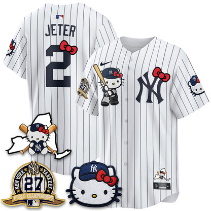 New York Yankees Meow KT 2026 Vapor Limited Jersey - All Stitched
