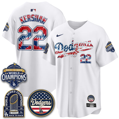 Los Angeles Dodgers Americana 2026 Vapor Limited Jersey - Stitched
