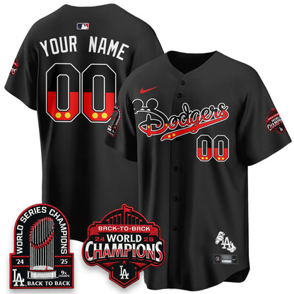 Los Angeles Dodgers x Mouse Vapor Limited Custom Jersey- Stitched