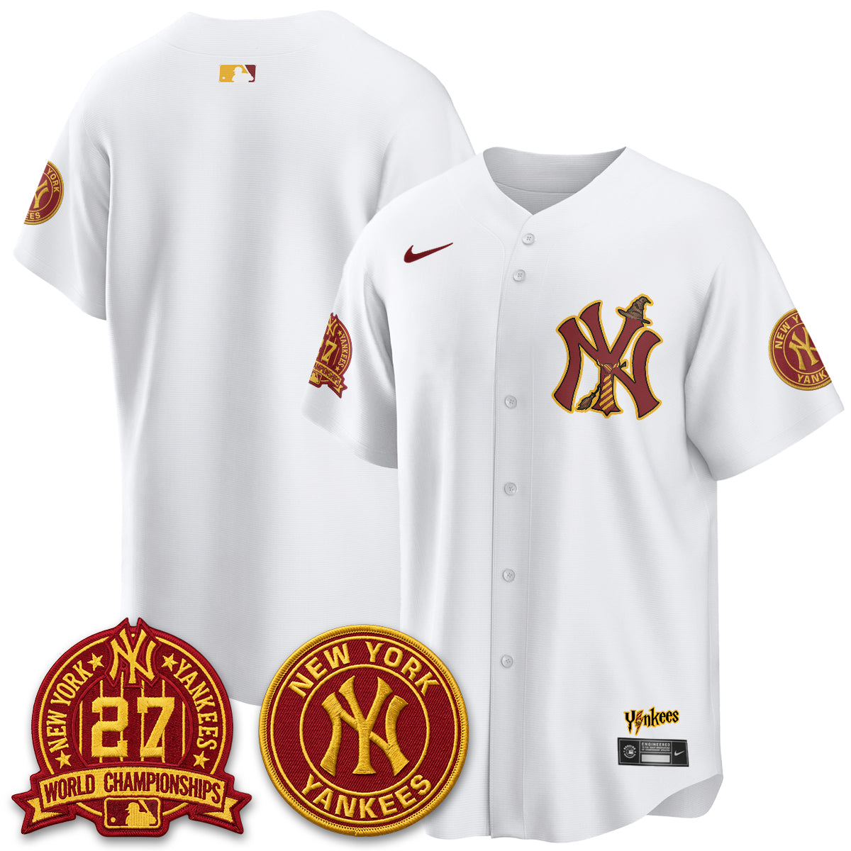 New York Yankees x HP 25 Years of Magic Vapor Limited Jersey - Stitched