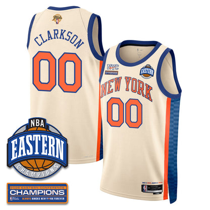 New York Knicks 2026 NBA Eastern Conference Champions City Jersey - Stitched