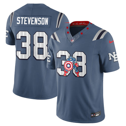 New England Patriots x Vibranium Shield Edition Vapor Jersey - Stitched