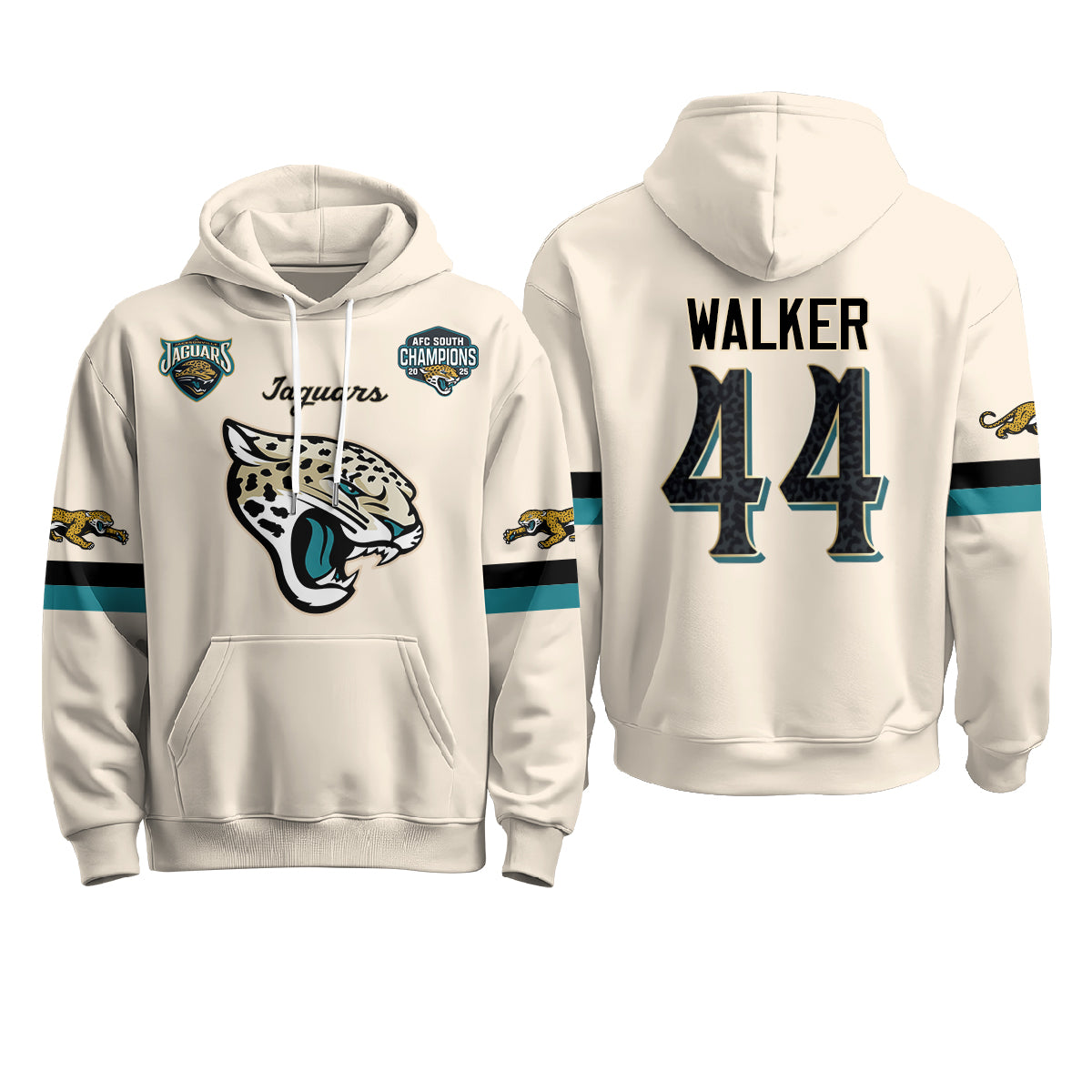 Jacksonville Jaguars 2026 Rivalries Fleece Hoodie - Printed
