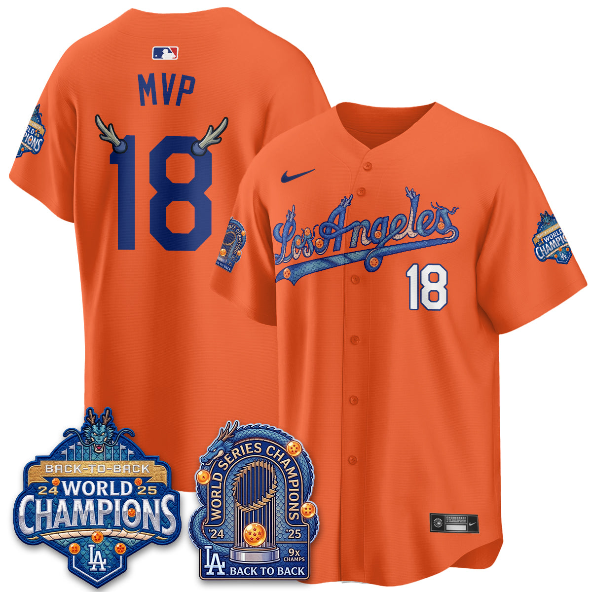 Los Angeles Dodgers x DB Night 2026 Vapor Jersey - Stitched