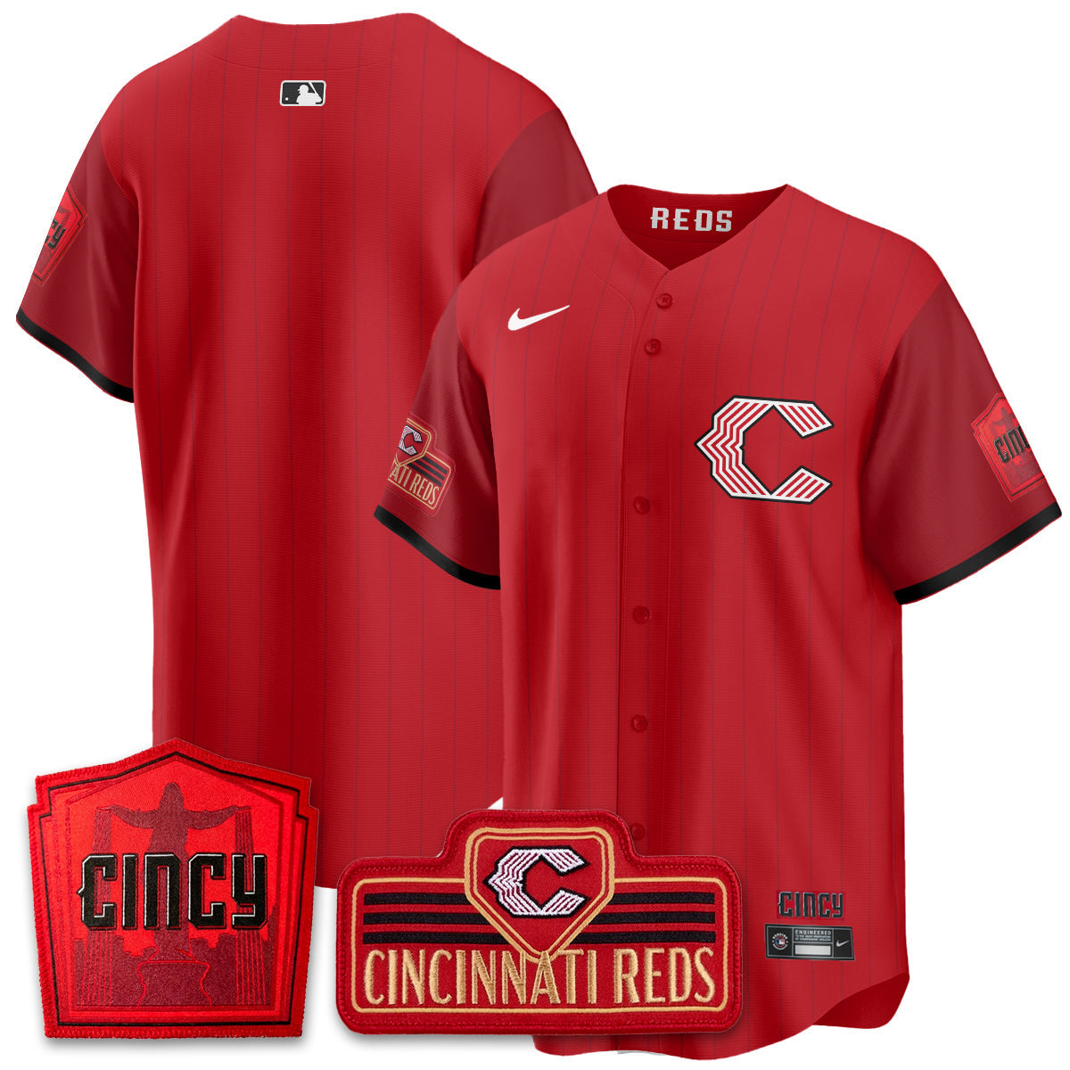 CIN 2026 City Connect Limited Premier Vapor Jersey V4 - Stitched