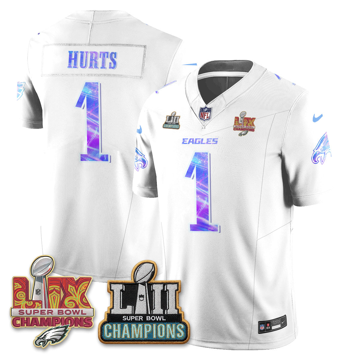 Philadelphia Eagles Fangear Edition Vapor Jersey - Stitched